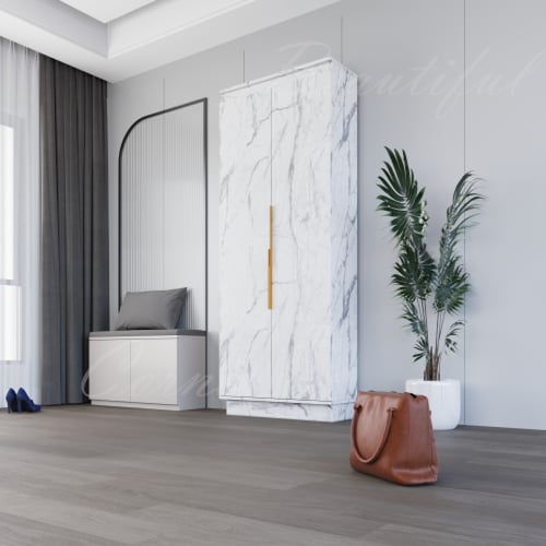 دولاب عبايات رخامي -موديل Luxury