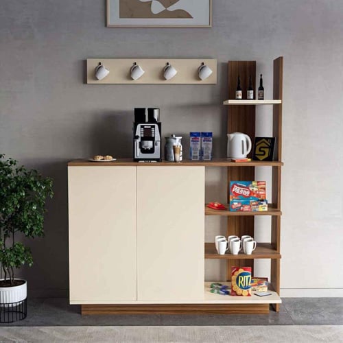 طقم طاولات بني3 مع بيج -موديل SH06