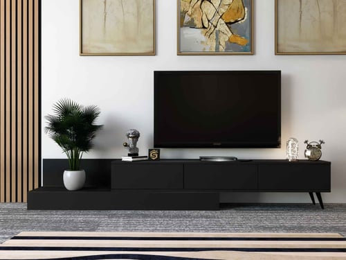 طقم طاولات اسود- موديل sh55