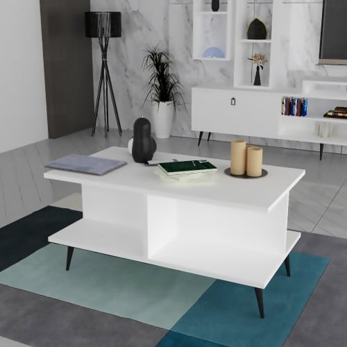 طقم طاولات ابيض موديل SH21