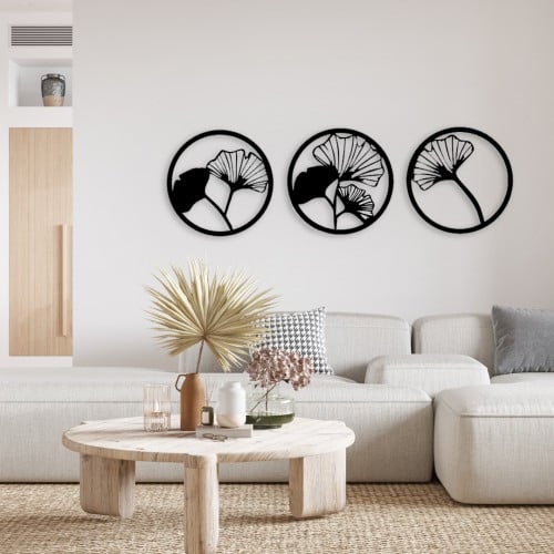 لوحة L7Lz12 حفر ورود دائرية