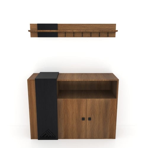 ركن قهوة اسود مع بني B موديل Sozan