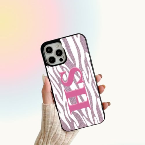 كفر جلد بطباعة زيبرا مع اختياركم للاسم او الاحرف