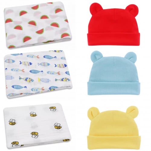 ثلاث كوافل مع القبعات