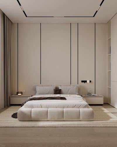 سرير ناعم مودرن – إحساس ناعم بتصميم عصري أنيق