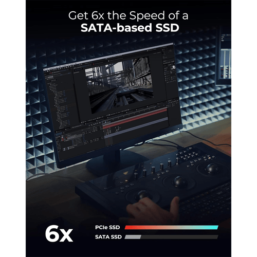 ليكسار NM610PRO M.2 2280 PCIe Gen3x4 NVMe اس اس دي...