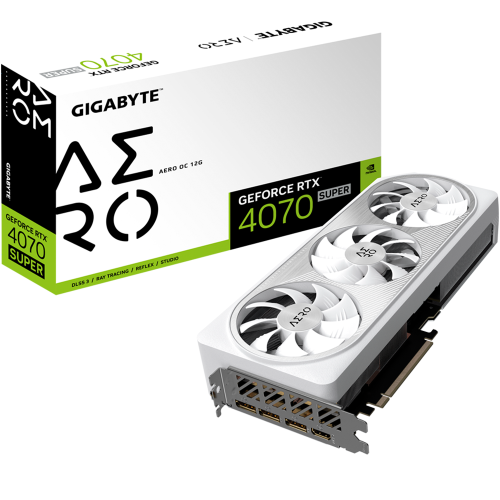 جيجابايت GeForce RTX 4070 SUPER AERO OC 12G كرت شا...