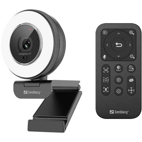 ساندبيرج Streamer USB Webcam Pro Elite ويب كام بدق...