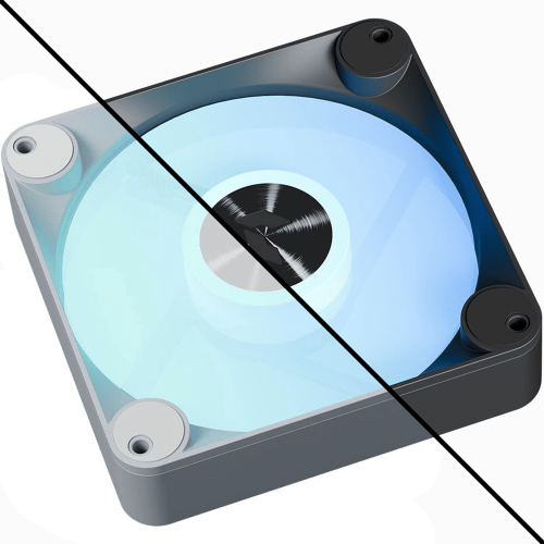 ابنكس FP1-R 120 PWM ARGB مروحة عكسية تبريد فردية ب...