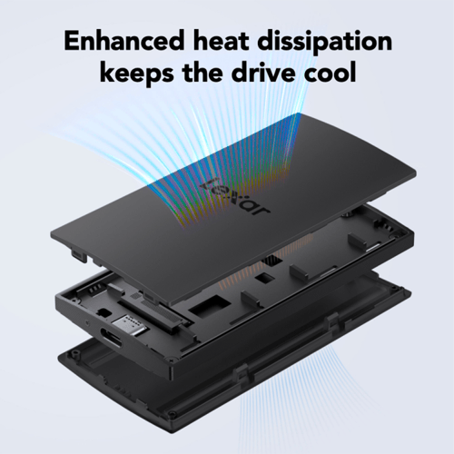 ليكسار SL300 Portable SSD اس اس دي خارجي USB 3.2 G...