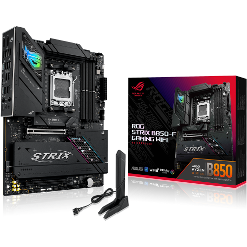 اسوس ROG STRIX B850-F GAMING WIFI لوحة أم بمقبس AM...