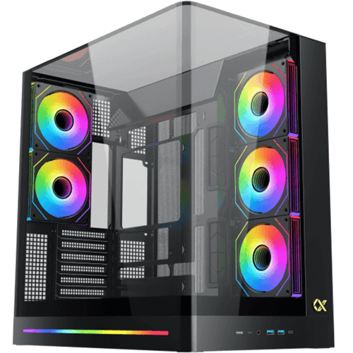 زيجماتيك Pano II كيس بي سي بحجم ATX Mid Tower مع 8...