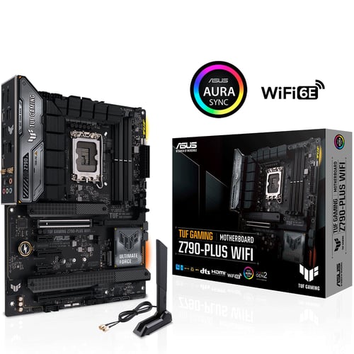 اسوس TUF GAMING Z790-PLUS WIFI اللوحة الام بمقبس L...