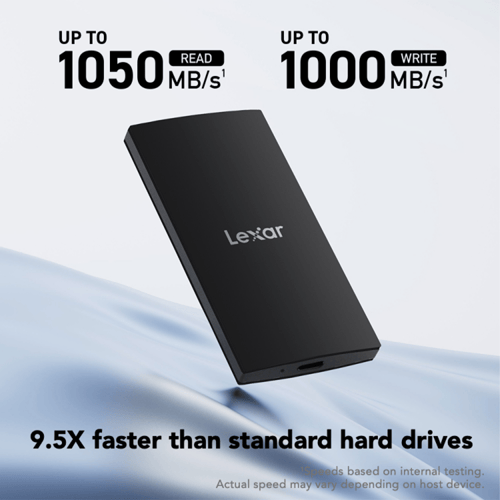 ليكسار SL300 Portable SSD اس اس دي خارجي USB 3.2 G...