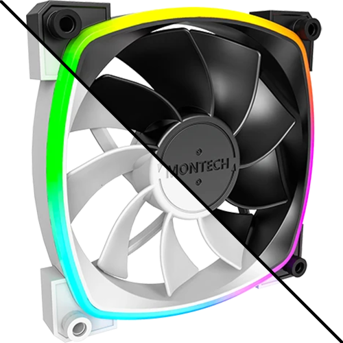 مونتيك RX120 PWM مروحة تبريد عكسية فردية مقاس 120...