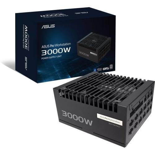 اسوس Pro WS 3000W Platinum مزود طاقة 2200W بكفاءة...