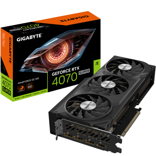 جيجابايت GeForce RTX 4070 SUPER WINDFORCE OC 12G ك...