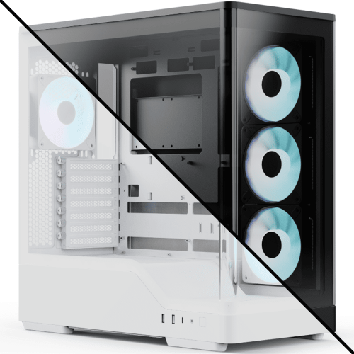 ايروكول P500A كيس بي سي بحجم ATX Mid Tower مع 4 مر...