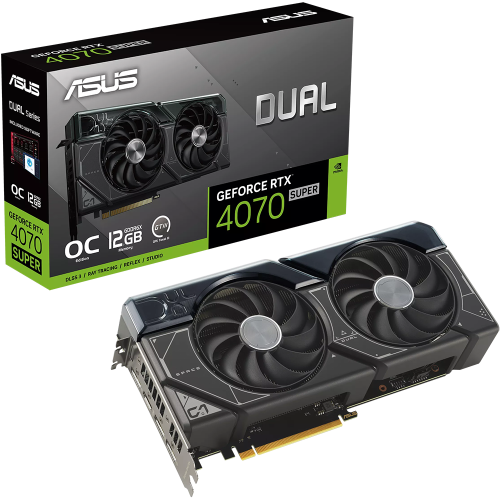 اسوس Dual GeForce RTX 4070 SUPER OC Edition 12GB G...