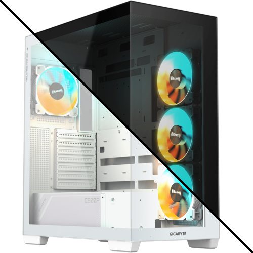 جيجابايت C500 PANORAMIC STEALTH كيس بي سي بحجم ATX...