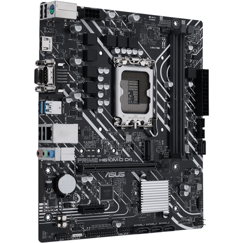 اسوس PRIME H610M-D D4 اللوحة الام بمقبس LGA1700 لم...