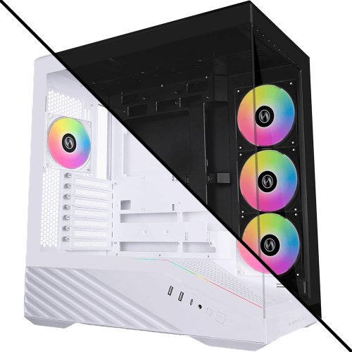 ليان لي Vector V100R كيس بي سي بحجم ATX Mid Tower...