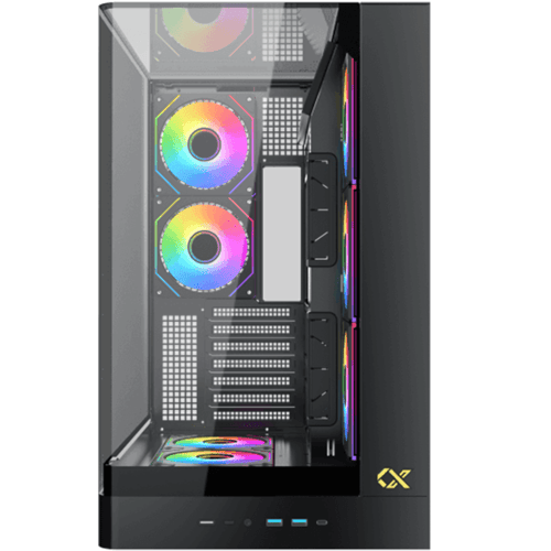 زيجماتيك Pano II كيس بي سي بحجم ATX Mid Tower مع 8...