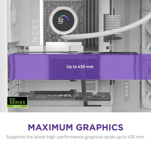 ان زد اكس تي H9 Flow 2025 كيس بي سي بحجم ATX Mid T...