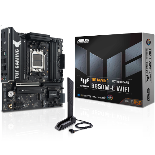 اسوس TUF GAMING B850M-E WIFI لوحة الام بمقبس AM5 ل...