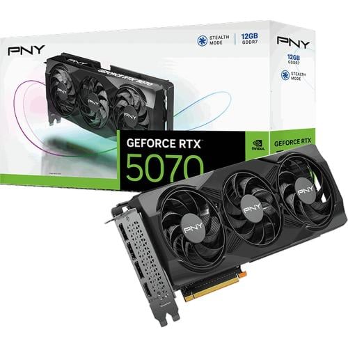 بي ان واي GeForce RTX 5070 Triple Fan كرت شاشة للا...