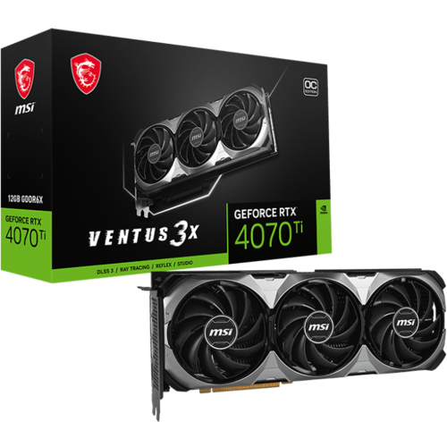 ام اس اي GeForce RTX 4070 Ti VENTUS 3X E1 12G OC ك...