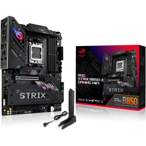 اسوس ROG STRIX B850-E GAMING WIFI لوحة أم بمقبس AM...