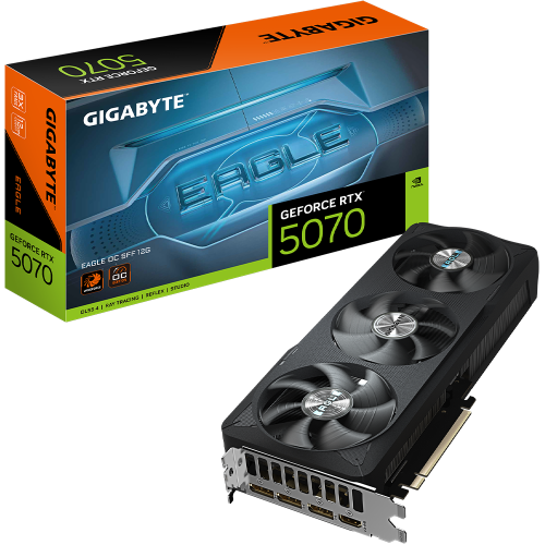 جيجابايت GeForce RTX 5070 EAGLE OC SFF 12G كرت شاش...
