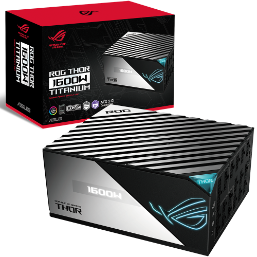 اسوس ROG THOR 1600W Titanium مزود طاقة 80 Plus Pla...