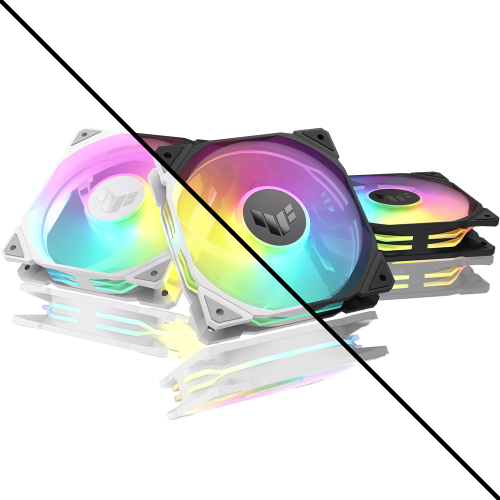 اسوس ASUS TUF Gaming TR120 ARGB Fan - مجموعة ثلاثة...