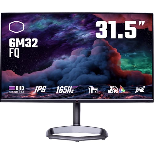 كولر ماستر GM32-FQ - شاشة العاب 31.5 بوصة بدقة WQH...