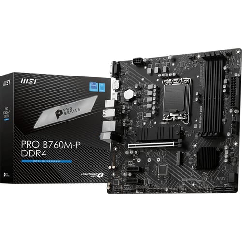 ام اس اي PRO B760M-P DDR4 اللوحة الأم بمقبس LGA170...