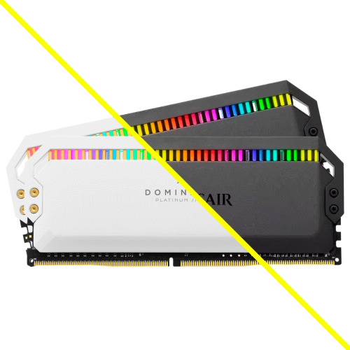 كورسير DOMINATOR PLATINUM RGB 16GB (2x8GB) DDR4 32...
