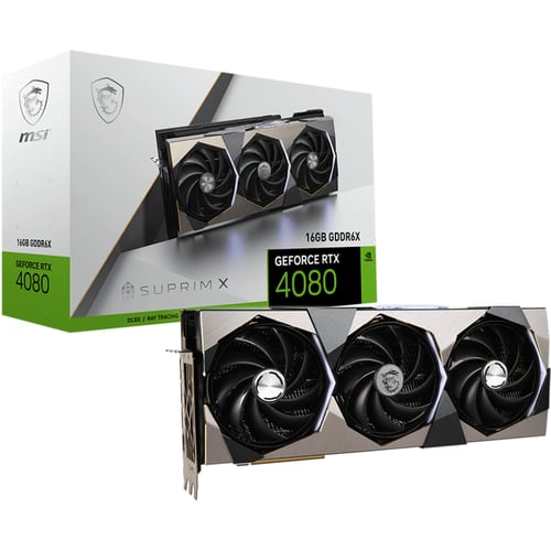ام اس اي GeForce RTX 4080 16GB SUPRIM X كرت شاشة ل...