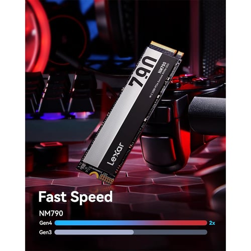 ليكسار NM790 M.2 2280 PCIe Gen4x4 NVMe اس اس دي