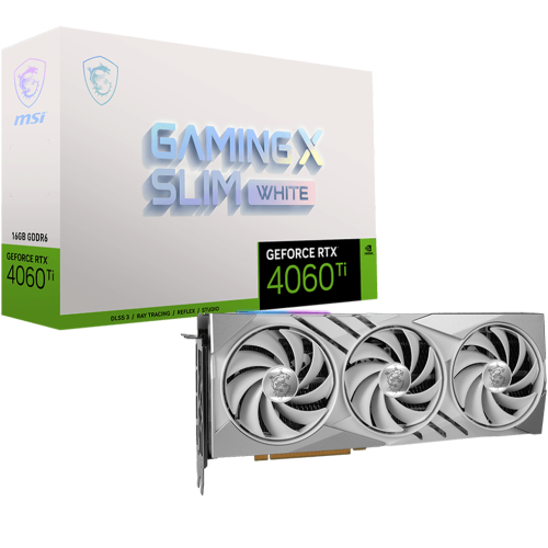 ام اس اي GeForce RTX 4060 Ti GAMING X SLIM WHITE 1...