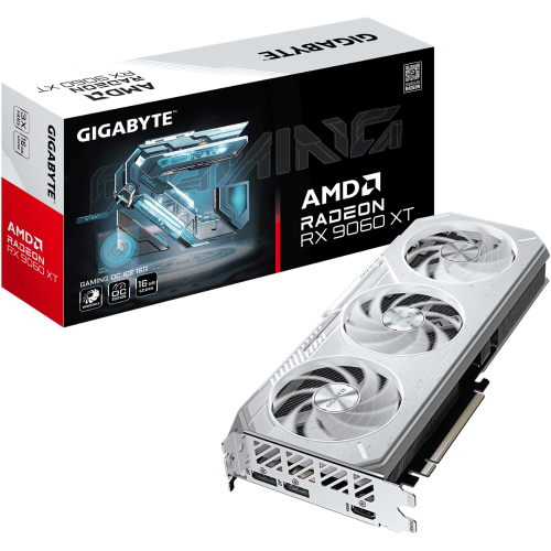 جيجابايت Radeon RX 9060 XT GAMING OC ICE 16G كرت ش...