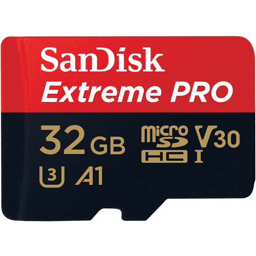 سانديسك Extreme PRO microSDXC card + SD adapter ما...