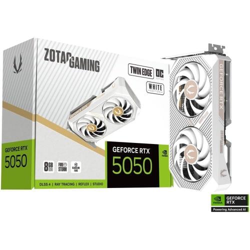 زوتاك GAMING RTX 5050 Twin Edge OC White Edition ك...