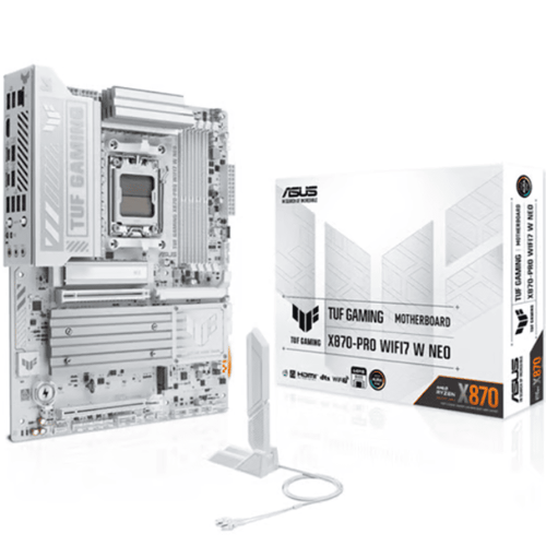 اسوس TUF GAMING X870-PRO WIFI7 W NEO لوحة أم بمقبس...