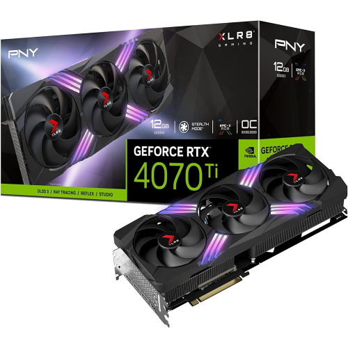 بي ان واي GeForce RTX 4070 Ti 12GB OC XLR8 Gaming...