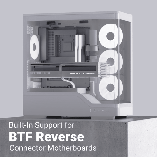 ايروكول P500A كيس بي سي بحجم ATX Mid Tower مع 4 مر...