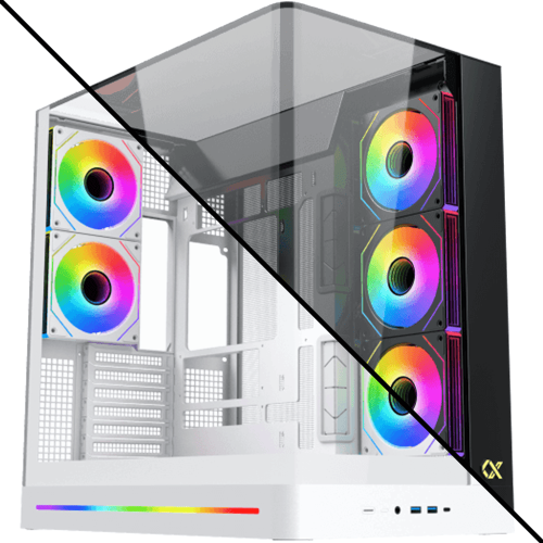 زيجماتيك Pano II كيس بي سي بحجم ATX Mid Tower مع 8...