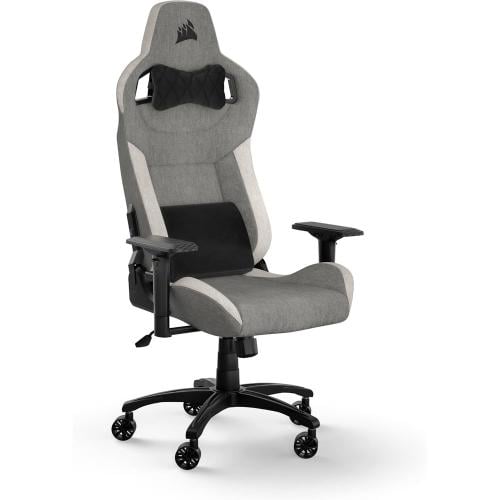 كورسير T3 RUSH Fabric Gaming Chair 2023 Grey/White...