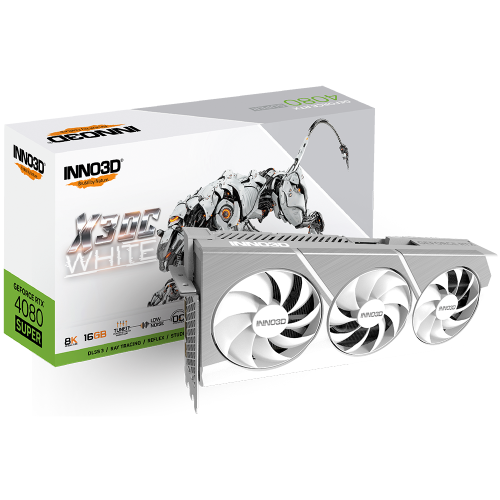 انو ثري دي GeForce RTX 4080 SUPER X3 OC WHITE كرت...